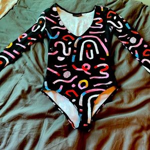 Nooworks Bodysuit in Rare “Candy” Pattern